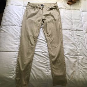 Tan khakis